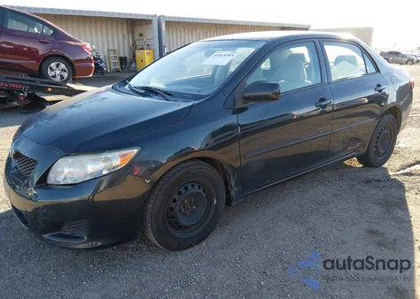 2010 Toyota Corolla Le z USA, uszkodzony, nr VIN 1NXBU4EE9AZ373701